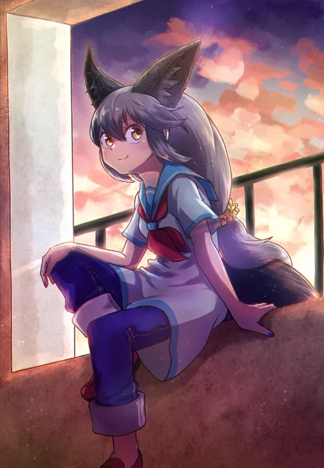 #今月描いた絵を晒そう光やシチュ(時間帯)を意識した絵が多かった!9月はどんな絵を描くか今から楽しみ 