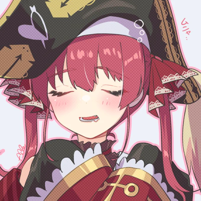 立ったまま寝てそうならくがきせんちょ 