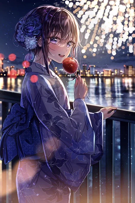 「綺麗だね....!!」 