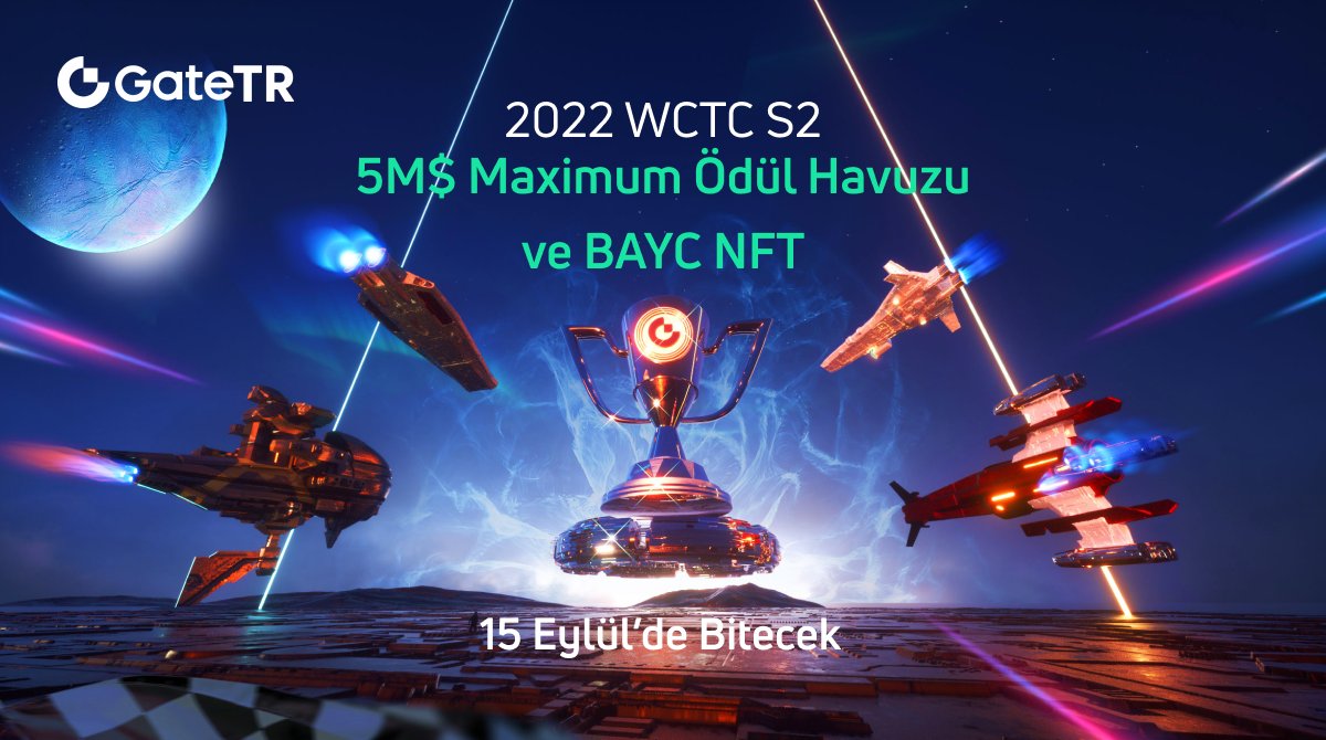 Gate_Turkce's tweet photo. 🔥Gateio'nun Dünya Kupası Ticaret Yarışması'nın #WCTCS2 2. Sezonu Devam Ediyor!
😉5.000.000$'lık ödül havuzunu, Mutant Ape Yacht Club NFT'lerini ve daha fazlasını paylaşmak için şimdi katılın.
Şimdi Katıl: https://t.co/GyOwYr29OE https://t.co/gqN2EGEPSj