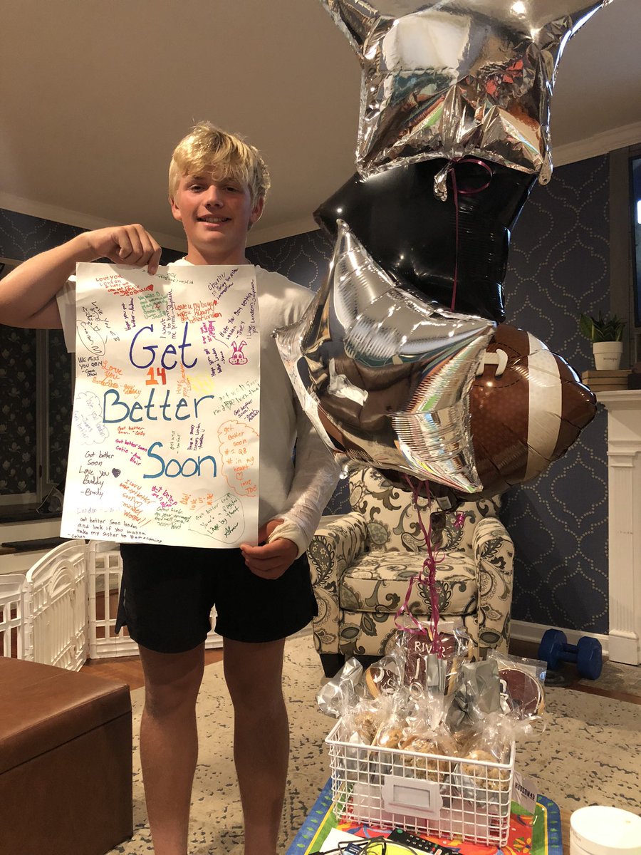 <a href="/CoachJPfahl/">Coach Pfahl</a>  <a href="/CoachWells1/">Rocky River Football</a> @LondonHover there is true brotherhood with these RRPirates.  London has been lifted by his teammates this week after surgery and is truly humbled and thankful and so am I.  #RRFB #brotherhood