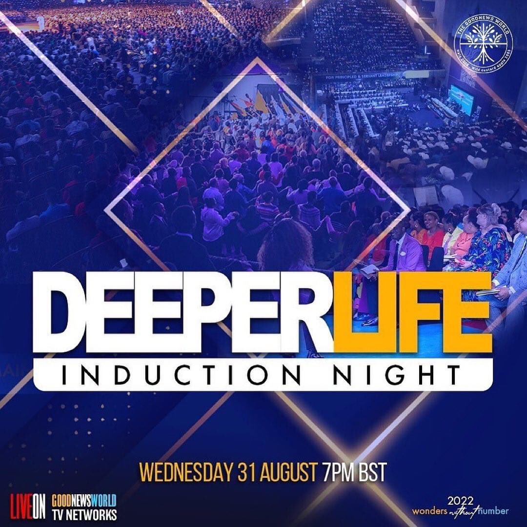 PastorKeithAC's tweet photo. DONT MISS TONIGHT at 7PM BST sharp LIVE on all GoodNews Network Platforms... DEEPER LIFE INDUCTION SERVICE. Tune in as we prepare….
#uebertangel #bebeangel #deeperlifephase #spiritembassy #goodnewsworld https://t.co/0fhQhBIf5f