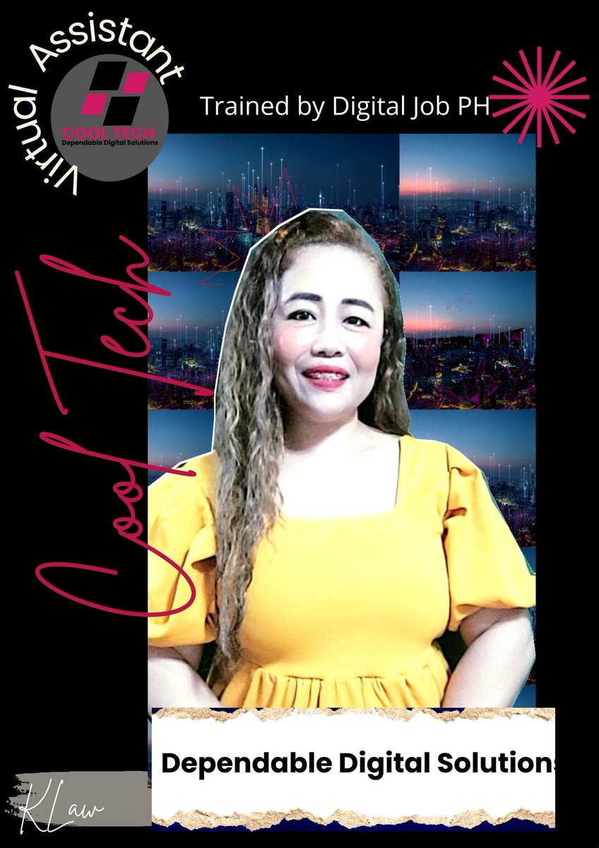 KathleneLoguib1's tweet image. Virtual Assistant 
CoolTech Dependable Digital Solutions at your service...
#virtualassistant #virtualassistantforhire #virtualassistantforcoaches #virtualassistantcommunity #virtualassistantph #virtualassistantservices #virtualassistantforhire #virtualassistants #virtualassistan