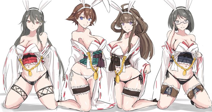 金剛型和バニー

金剛型は元が和服型だからアレンジしやすかった 