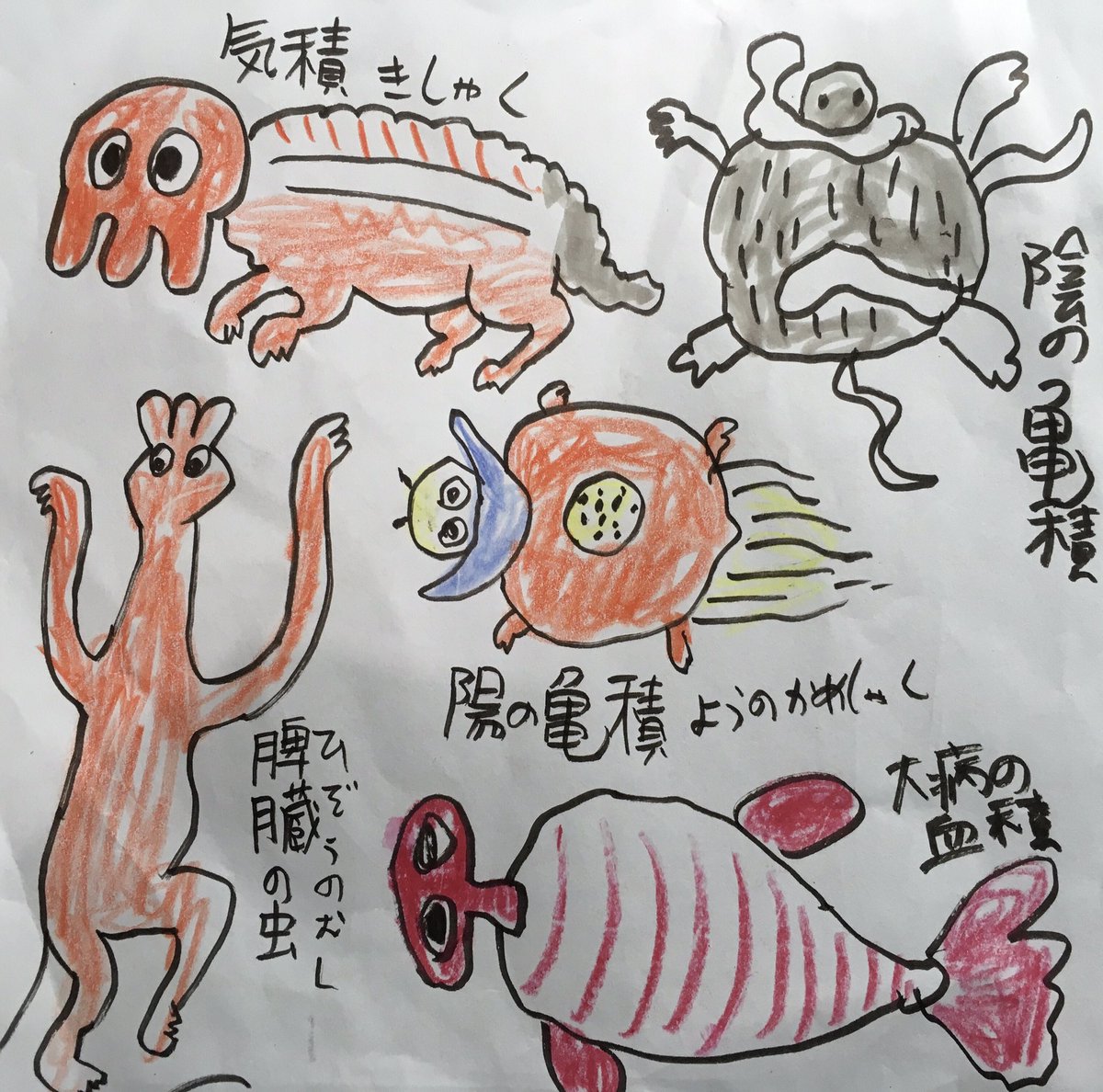 Zombie batter ゾンビ バッターと虫 (参考 戦国時代のハラノムシ) 