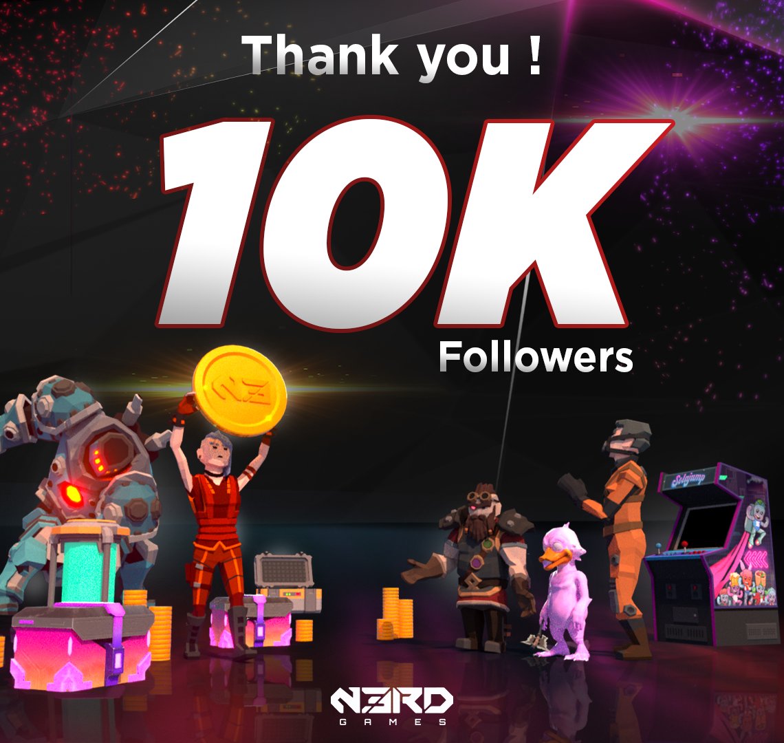 N3rdGames_io's tweet photo. 🤯 WE ARE NOW 10,000 NERDS! 🤯

🙏 Thank you all for your support, great things are to come!
To celebrate, we are giving away 1,5 $SOL💰 (3 winners)

Rules:
💜, RT &amp; Follow
✍️ Tag 3 friends
👾 Join Discord: https://t.co/pWrPHsPxdZ
⏳ 24H

#WeAreAllNerds #Solana #Giveaway #Airdrop https://t.co/rN3GEUkd7b