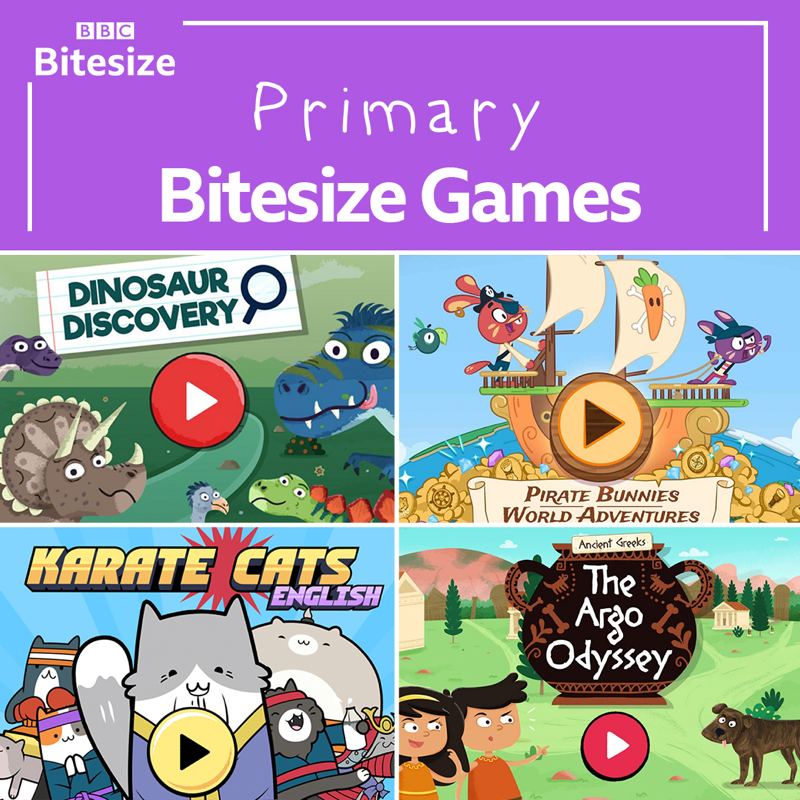 BBC_Teach's tweet photo. Looking for some educational games for your class this term? @bbcbitesize has plenty for Early Years, Primary and Secondary.