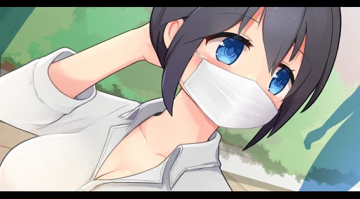 [依頼主様オリジナルの子をSkebリクエストで描かせていただきました。ご依頼まことにありがとうございました!全体図と一部差分を下記Pixivにて公開しております[口枷マスクチャレンジ | 二樹タケ #pixiv  