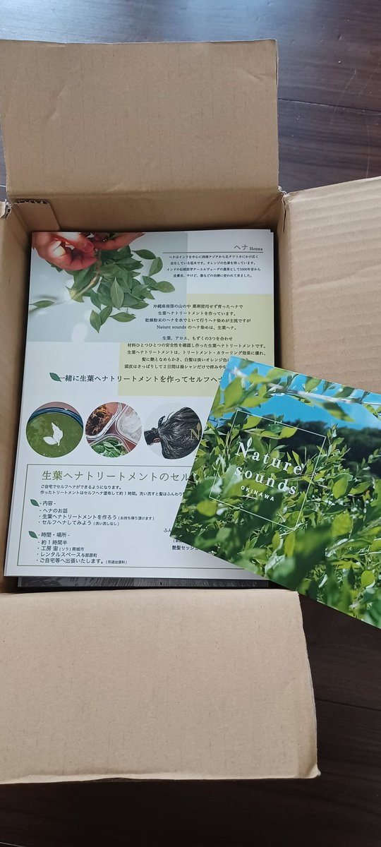 リーフレット補充！
補助事業で作ることができたリーフレット。追加印刷しました✨少しポスティングもしてみようかな😉
#沖縄　#ヘナ　#henna #ワークショップ　#生　#ヘナトリートメント　#自然派　#化学物質フリー　#天然素材　#健康志向