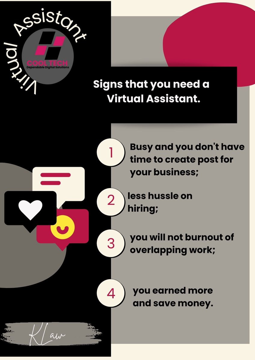 KathleneLoguib1's tweet image. Piled task???Hire VA...Let me help to make your business grow..
#virtualassistant #virtualassistantforhire #virtualassistantforcoaches #virtualassistantcommunity #virtualassistantph #virtualassistantservices #virtualassistantforhire #virtualassistants #virtualassistantlife