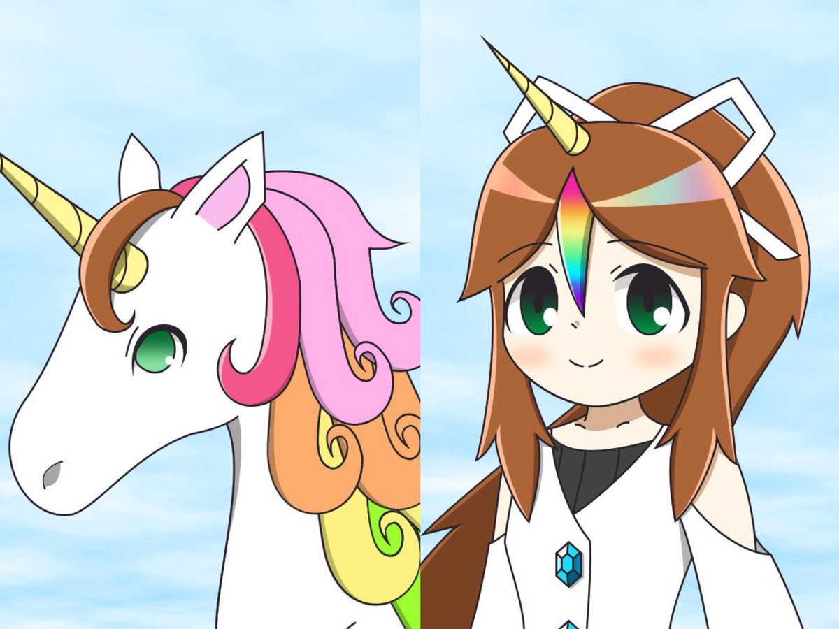 #今月描いた絵を晒そう 
男の子とか女の子とか、一角獣とか 