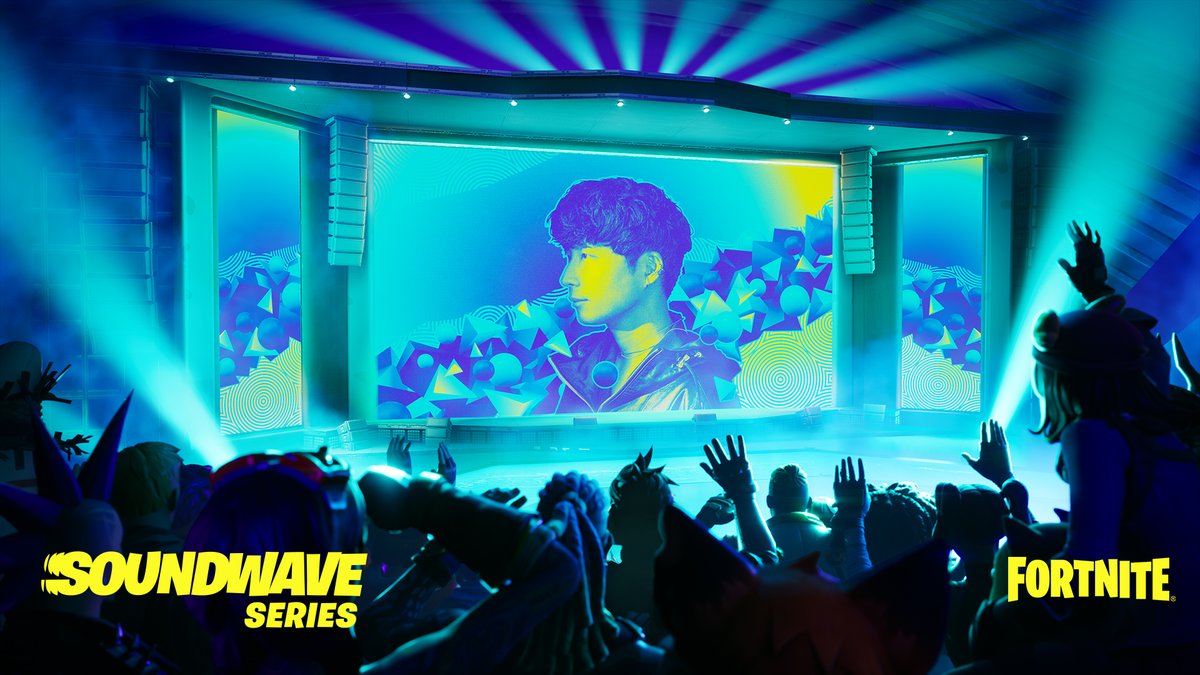 gen_senden's tweet photo. Gen Hoshino's #Fortnite #SoundwaveSeries repeat showing starts today at 8 AM (EST)!
It will feature a total of six songs, including “Comedy” and “FUSHIGI”!
Enjoy Gen’s performance as many times as you want until 8 AM (EST) on September 2 (Fri.).
@FortniteGame #GenHoshino https://t.co/d1ozxgAqTl