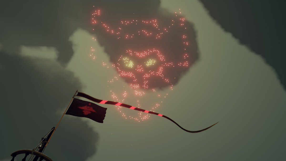 ReaperRedcap's tweet photo. Last nights sail was a clean-up, epic fun.
First ventured upon a brig doing a FOF, at first we sunk but then returned to claim victory and the fort. Then did the next skelly fleet and finished up sinking another sloop and gaining a yellow reaper. #SeaOfThieves #BeMoreReaper β€οΈβπ₯π΄ββ οΈ https://t.co/VzatYTGPuO