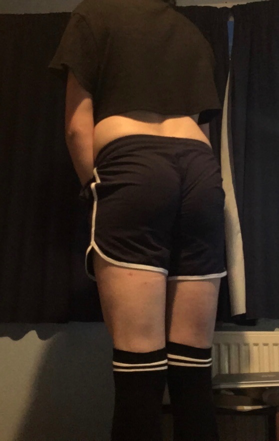 new booty shorts #femboy