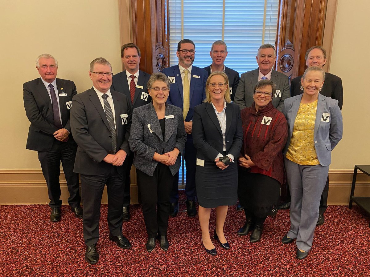 Our CEO Anne Howard was part of the South West Victoria Alliance delegation to Parliament House this week, pictured here with the Hon. Cindy McLeish, Shadow Minister for Environment &amp; Climate Change, Tourism and Sport. This was a great opportunity to have our region's needs heard