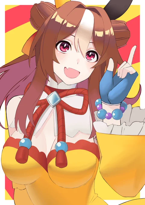 コパノリッキーお絵描き!#ウマ娘 