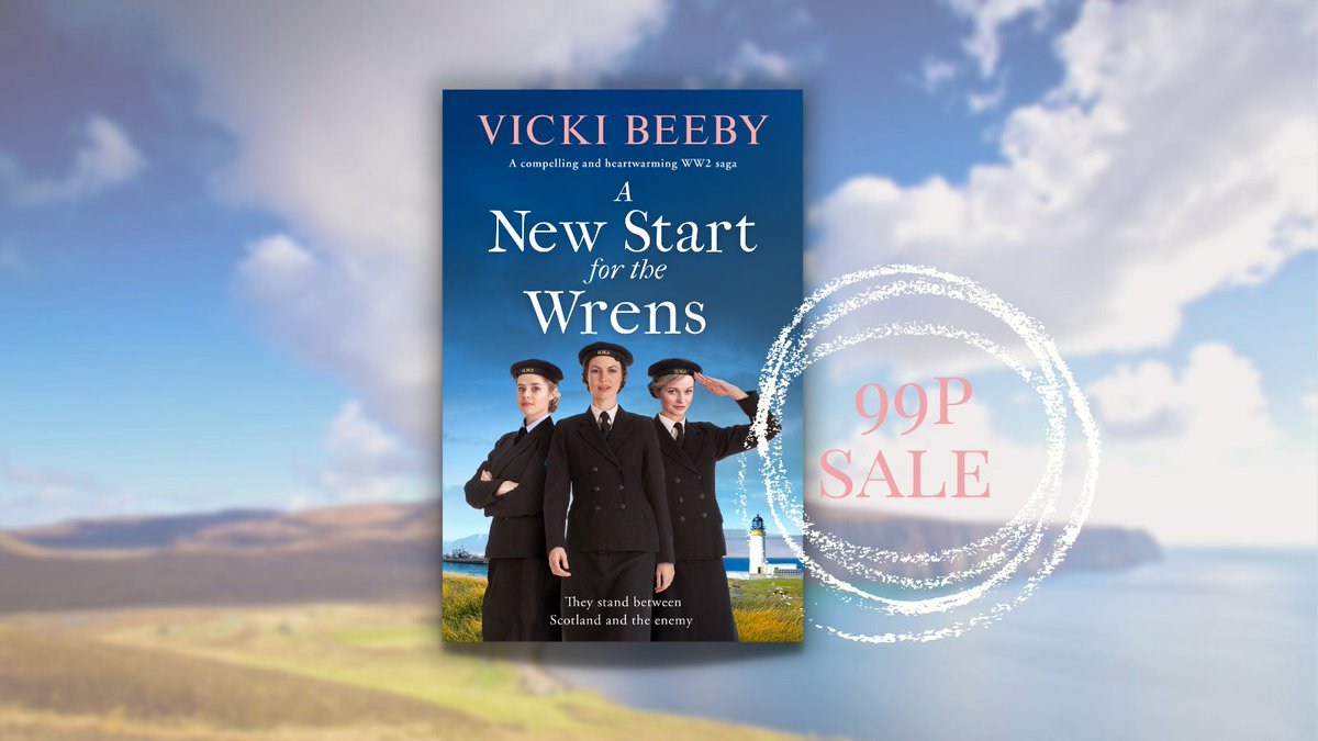 My_Next_Read's tweet photo. The first book in @VickiBeeby's heartwarming #WW2 #saga is currently just 99p!
Follow a trio of newly-trained Wrens as they set off for their first posting in beautiful Orkney 👉 https://t.co/tRDuSrz2CD
&amp; go to https://t.co/WRaTadWNMt to sign up for more 99p books in your inbox! https://t.co/SIu1xXmWkR