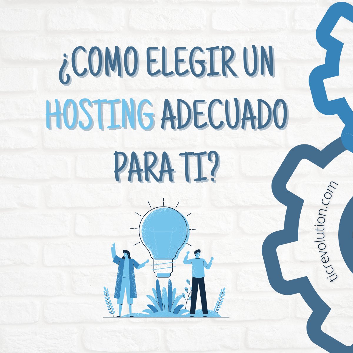 🚀 #TicRevolution | 𝗖𝗼𝗻𝘁𝗿𝗮𝘁𝗮𝗿 𝘂𝗻 𝗱𝗼𝗺𝗶𝗻𝗶𝗼. 𝗚𝗲𝘀𝘁𝗶𝗼𝗻𝗮𝗿 𝗮𝗹𝗼𝗷𝗮𝗺𝗶𝗲𝗻𝘁𝗼 𝘄𝗲𝗯.⁣
Nos encargamos de contratar servicios de hosting profesionales, personalizado en función de tu estrategia de empresa. Encontramos para ti los mejores servicios.