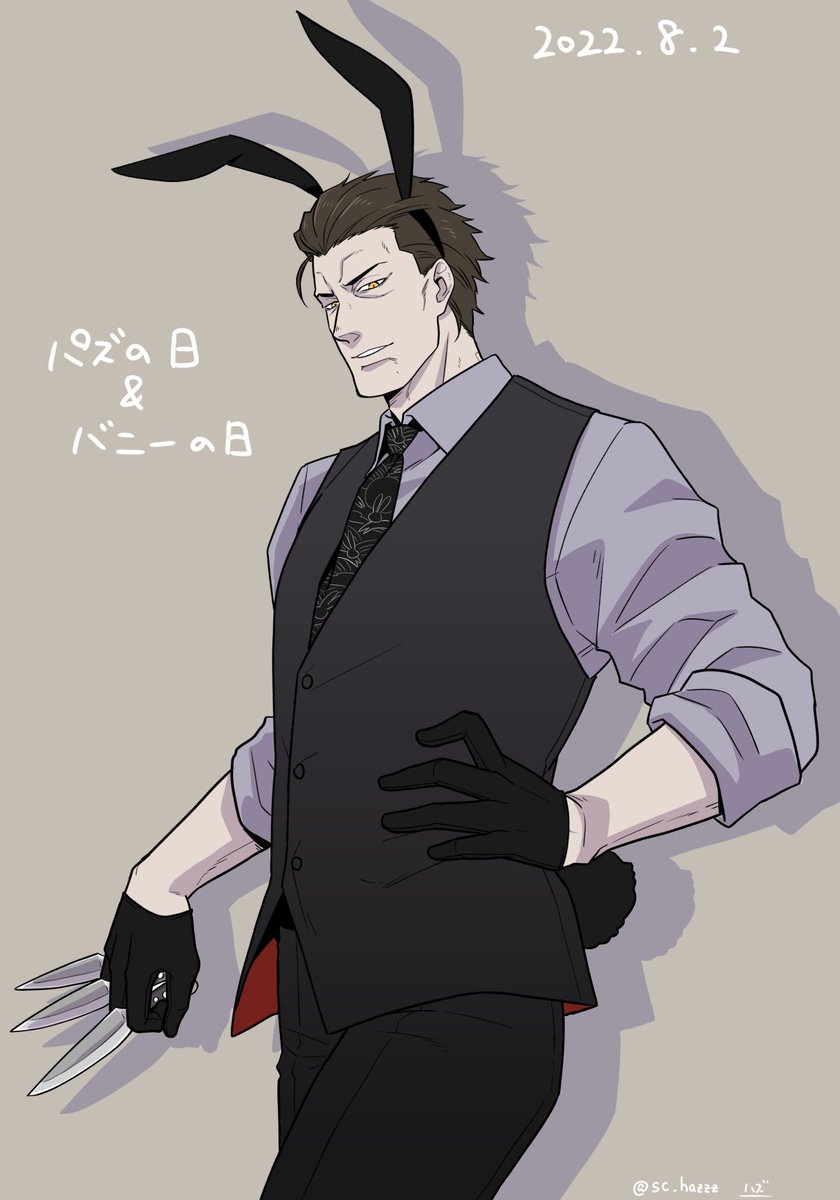 #今月描いた絵を晒そう
このところCoDに全ての時間を取られてるけど、それまでは割と描いてた( ˘ω˘ )
パズの日絵は手袋ありバージョン作ったやで! 