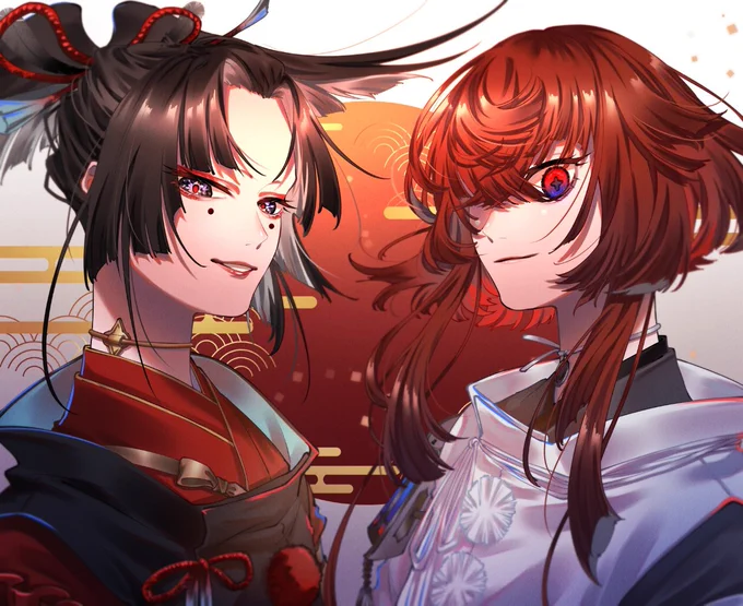 お迎え記念 パパ上と#抜丸 #新刀剣男士 #刀剣乱舞 