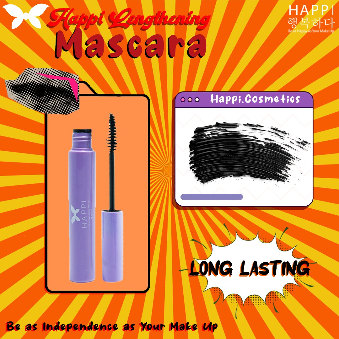 happicosmetics's tweet photo. Get the perfect mascara that gives the effect of thicker eyelashes. Water Resistant and lasts up to 48 hours! Get it now!
#Agustusberbagikebahagiaan #HappiCosmeticsIndonesia #happicosmetics #BBCushion #BBCream #Happy #Happi #Shopeemantulsale #ShopeeMurahlebay #racunshopee https://t.co/GZQ4EkZGy7