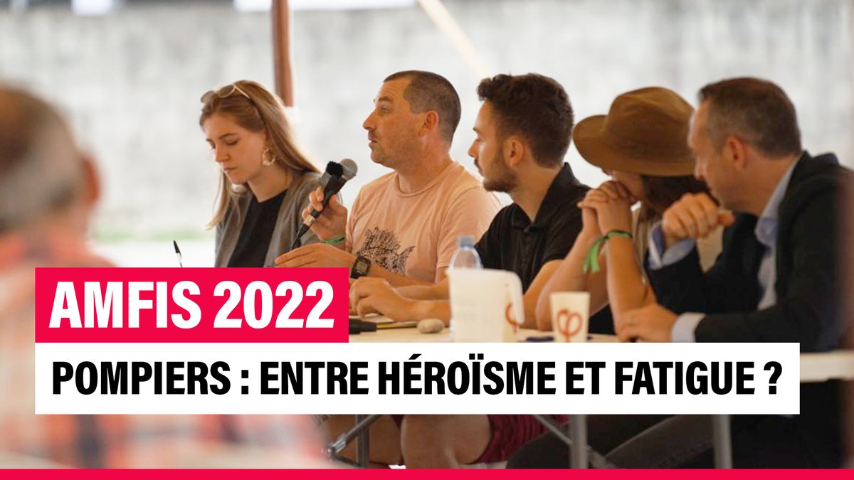 FranceInsoumise's tweet photo. 📺🔴 Retrouvez la conférence des #AMFIS2022 intitulée : « Pompiers : entre héroïsme et fatigue ? », avec notre député @damienmaudt, Romain Pudal, @MarionBeauvalet, Charlotte Rosaire et Sébastien Delavoux.

➡️ https://t.co/0YkrYSNrJg https://t.co/qupUlk9Rv7