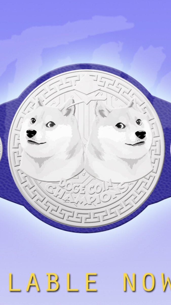 cryptomanianft's tweet photo. Hey #dogecoin friends! Check out these awesome @dogecoin inspired Tag Team Championship #NFTs

A pair of matching belts make them a tag team. Different backgrounds make them unique 1 of 1s

Be the DogeCoin Champions!

#NFT #NFTdrop #doge #dogearmy #WWE

https://t.co/4i2gq6Xasr https://t.co/fE4Nm0K6f0