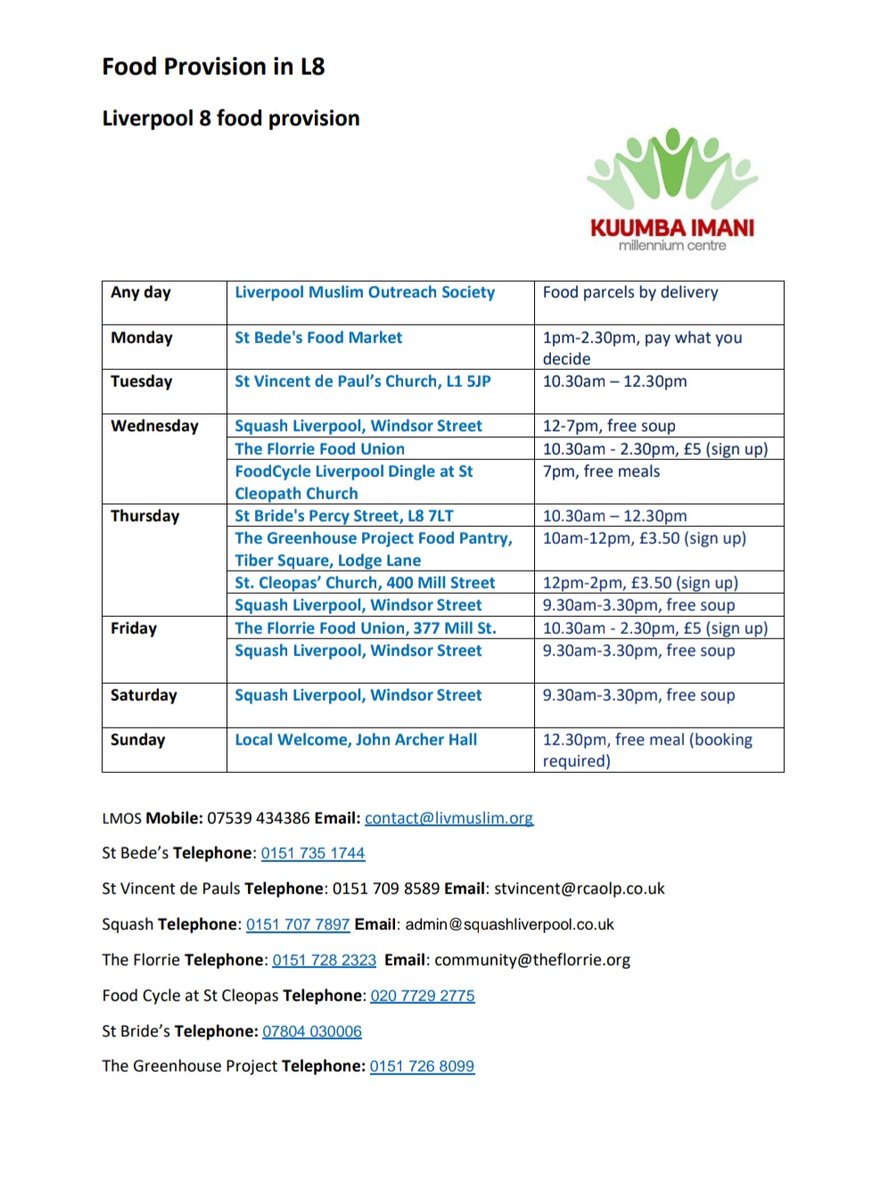 Kuumba_Imani's tweet photo. 🥫🧀🍞 #L8 Emergency food provisions around Toxteth and Dingle 🙏 PLEASE SHARE 
We're preparing for a significant national fuel hike in October. 
No one should have to choose between fuel and food.
#L8abetterplace https://t.co/FWaLgCMIhK