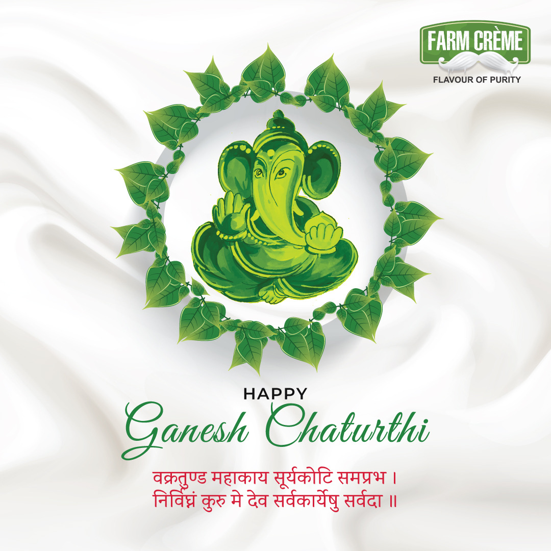 FarmCremeIndia's tweet photo. May the God of Fortune,
Remove the obstacles of your life,
Provide you with auspicious beginnings,
Inspire you with creativity,
And bless you with wisdom!
Happy Ganesh Chaturthi!
.
#ganeshchaturthi #ganpatibappamorya #VinayakaChavithi #farmcreme #trending #modak #ganeshafestival https://t.co/NDIywpEwvy