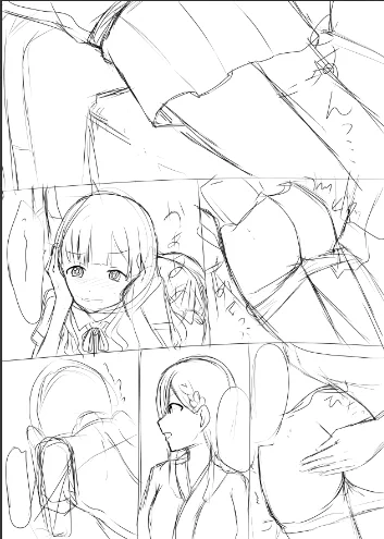 skebしてる😊 