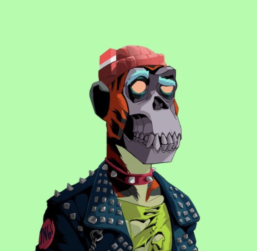 AntiAntiNFTs's tweet photo. Today is my birthday, so its a good time to buy my first Tiger-skelly 🐅💀🌿

Number 46 ✅

@Primatesnft #Solana #NFTs #JNGL https://t.co/JqRVWhl0g4