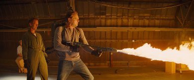 Revkin's tweet photo. I kind of like this. I seriously thought about seeing if a flame thrower can work against the invasive knotweed we’re eradicating from an area at our new home in Maine, (Eschewing herbicides, we’re settling for hacking it out and smothering in black tarps for now.) https://t.co/ewB5ApJqbD