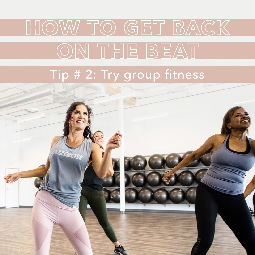 jazzercise's tweet photo. Being surrounded by a supportive community will encourage you to dance harder &amp; have A LOT more fun 😅

Plus, if you start dancing with us today, you can start for $0! That’s unlimited classes through September with no payments till October! https://t.co/T0pn2UTVPS

#jazzercise https://t.co/BivNCW6Bev