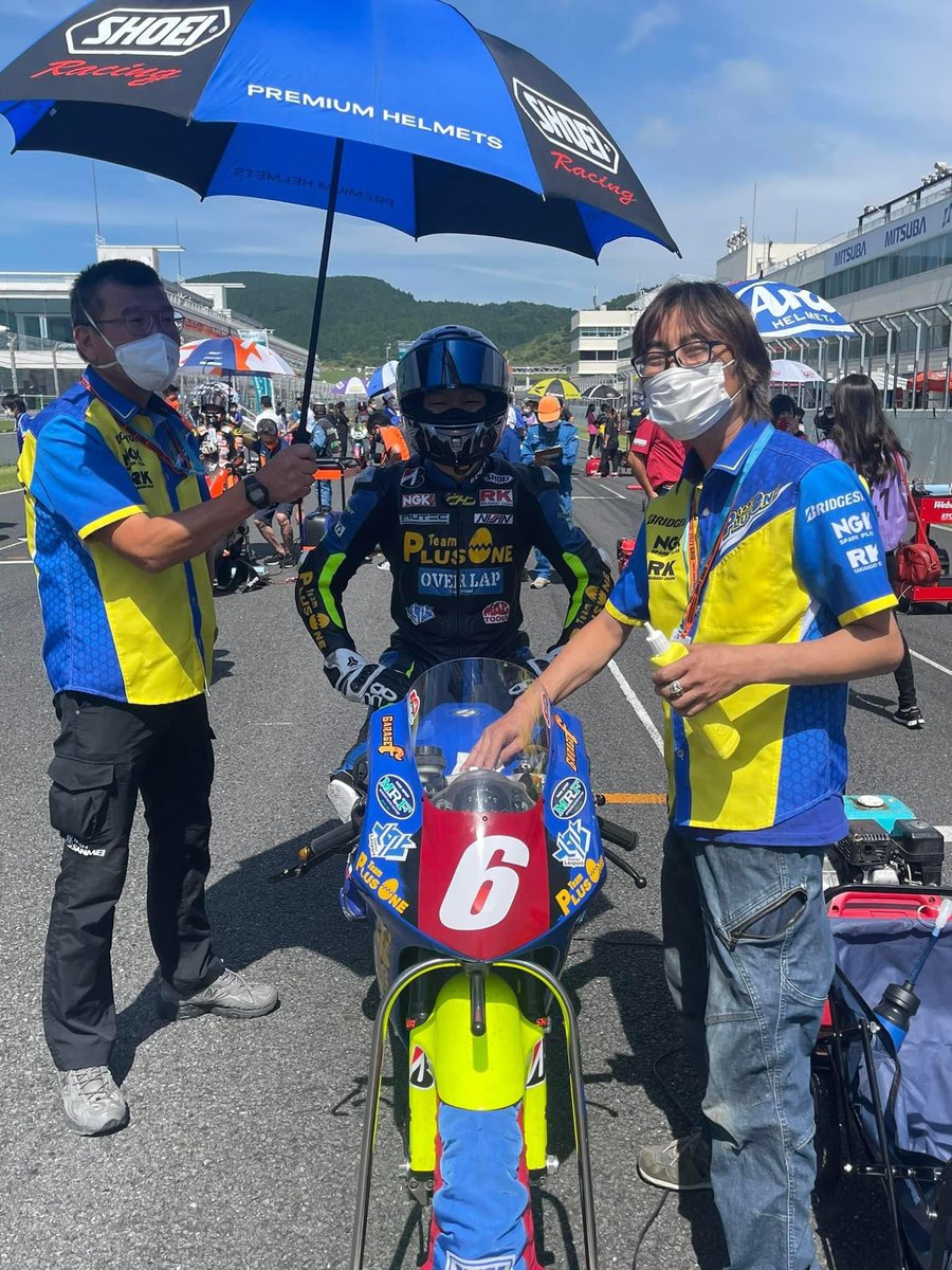 SyunyaM91's tweet photo. 全日本ロードレース選手権 第4戦 Autopolis

予選 8位　決勝 7位

怪我からの復帰戦。
今は何を言っても言い訳になるので、次戦の岡山に向けて準備します。

監督を始め、スポンサー様、応援してくださっている方々、ありがとうございました。

#全日本ロードレース
#Team_Plusone
#J_GP3 https://t.co/UbV5FXZ8Gh
