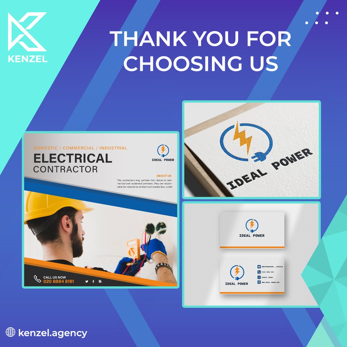 kenzel_Agency's tweet photo. We are proud to design the logo and visual identity for , Ideal Power company 

https://t.co/bPKvkGVk86

#graphicdesign #visualidentity https://t.co/9g8DvjFEwN