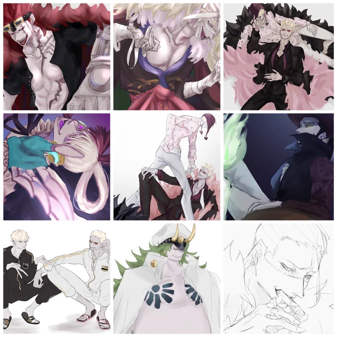 #今月描いた絵を晒そう
追加し忘れ 