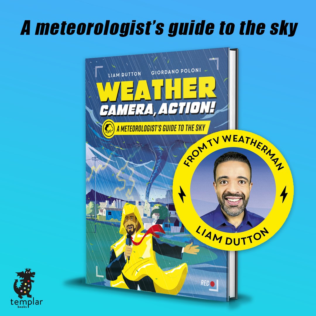 templarbooks's tweet image. Weather, Camera... ACTION!

Have you ever wondered why sunsets are that colour? Or what lightning is actually caused by? 

Discover these answers and more in TV weatherman @LiamDutton's new non-fiction book, illustrated by Giordano Poloni ☔️

Out Sep 29th: lnk.to/WCA