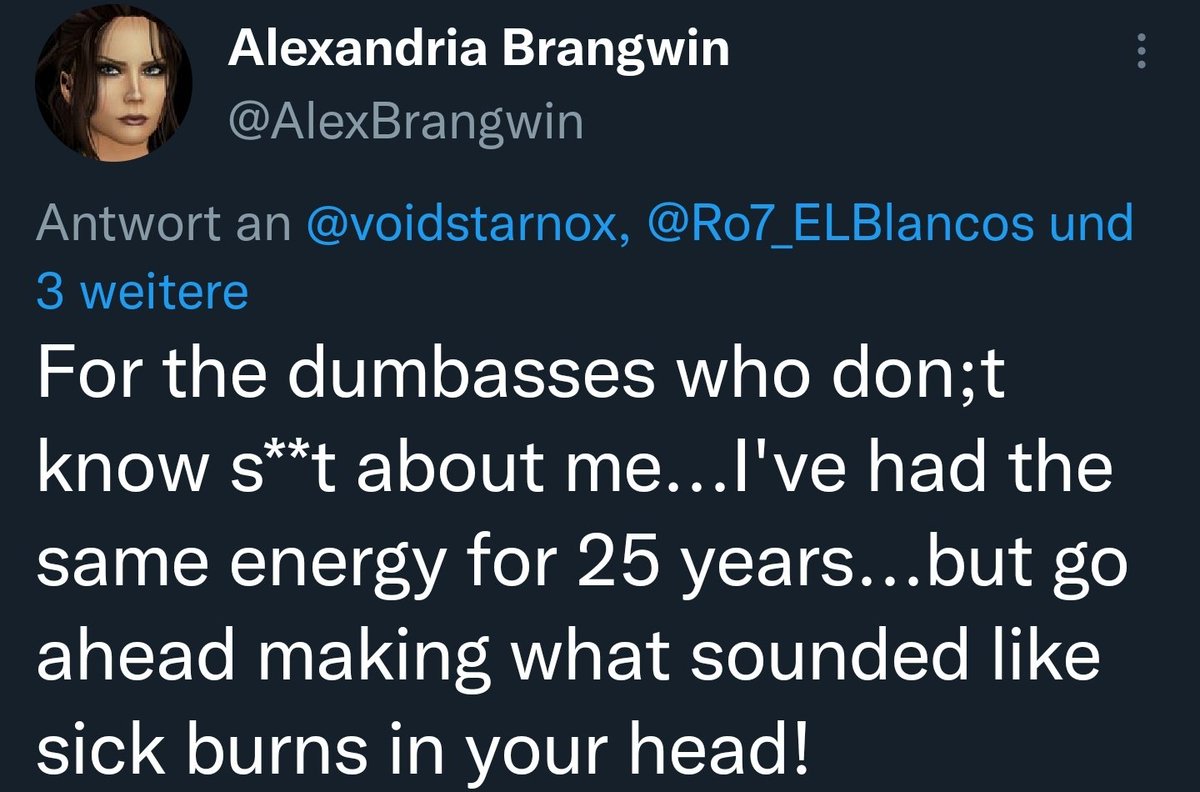 xbox_peak's tweet photo. @CrispsShot @AlexBrangwin @manfightdragon @AndreaPichinini She's been hating for 25 years now. What a sad life lmfao https://t.co/v7A59NewNG