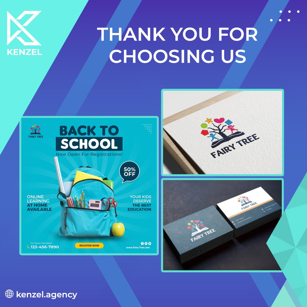 kenzel_Agency's tweet photo. We are proud to design the logo and visual identity for , Fairy Tree institution

https://t.co/bPKvkGVk86

#graphicdesign #visualidentity https://t.co/8KzauuNeTb