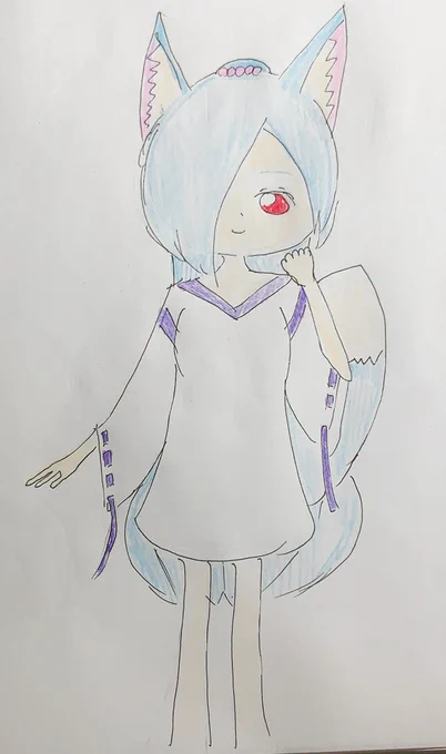 #今月描いた絵を晒そうこれとあと1枚で合計5枚!案外描いてない... 