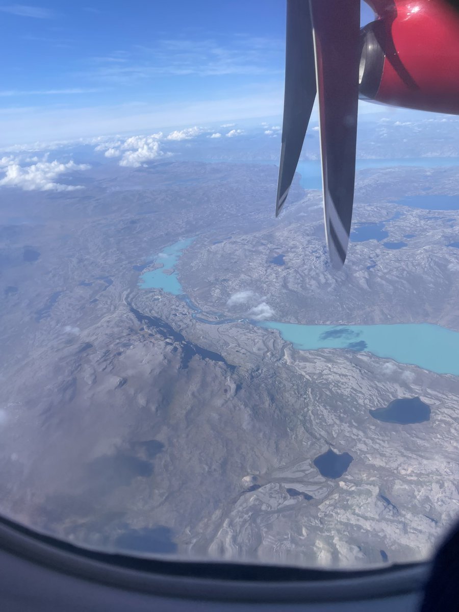 #Greenland from the air. Thoroughly enjoyed my time there for the Arctic Circle Forum! #PolarInstitute