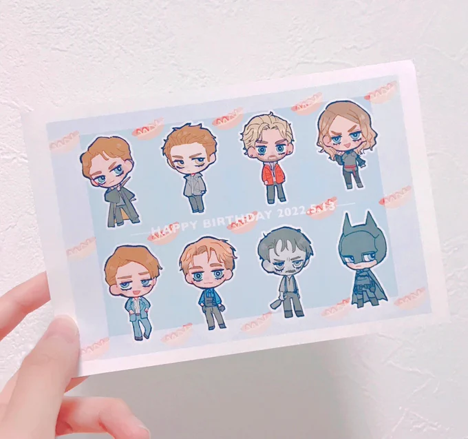 我ながらおきにだったからプリントしてみた 