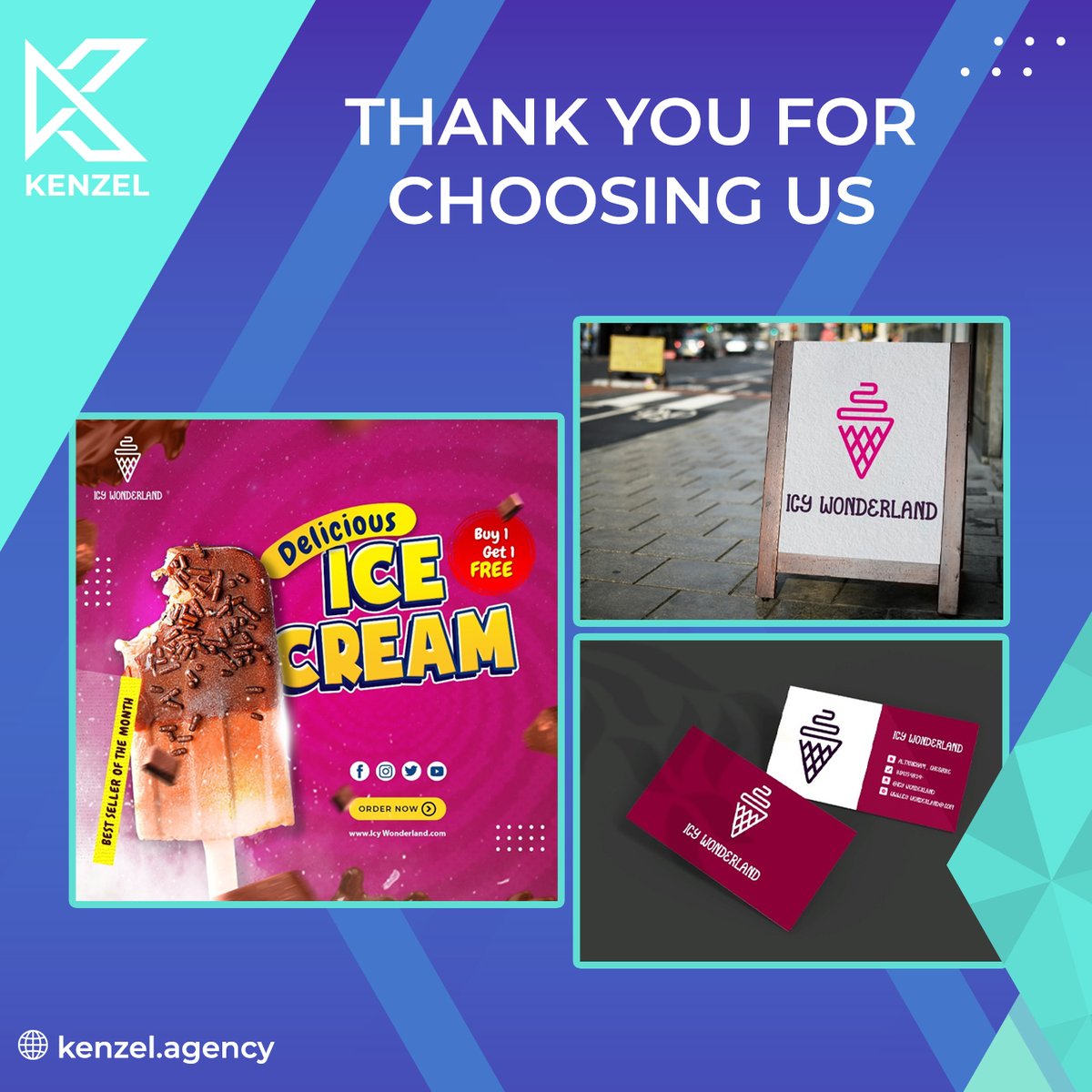 kenzel_Agency's tweet photo. We are proud to design the logo and visual identity for , Icy wonderland

https://t.co/bPKvkGVk86

#graphicdesign #visualidentity https://t.co/JYNfJj4gRi