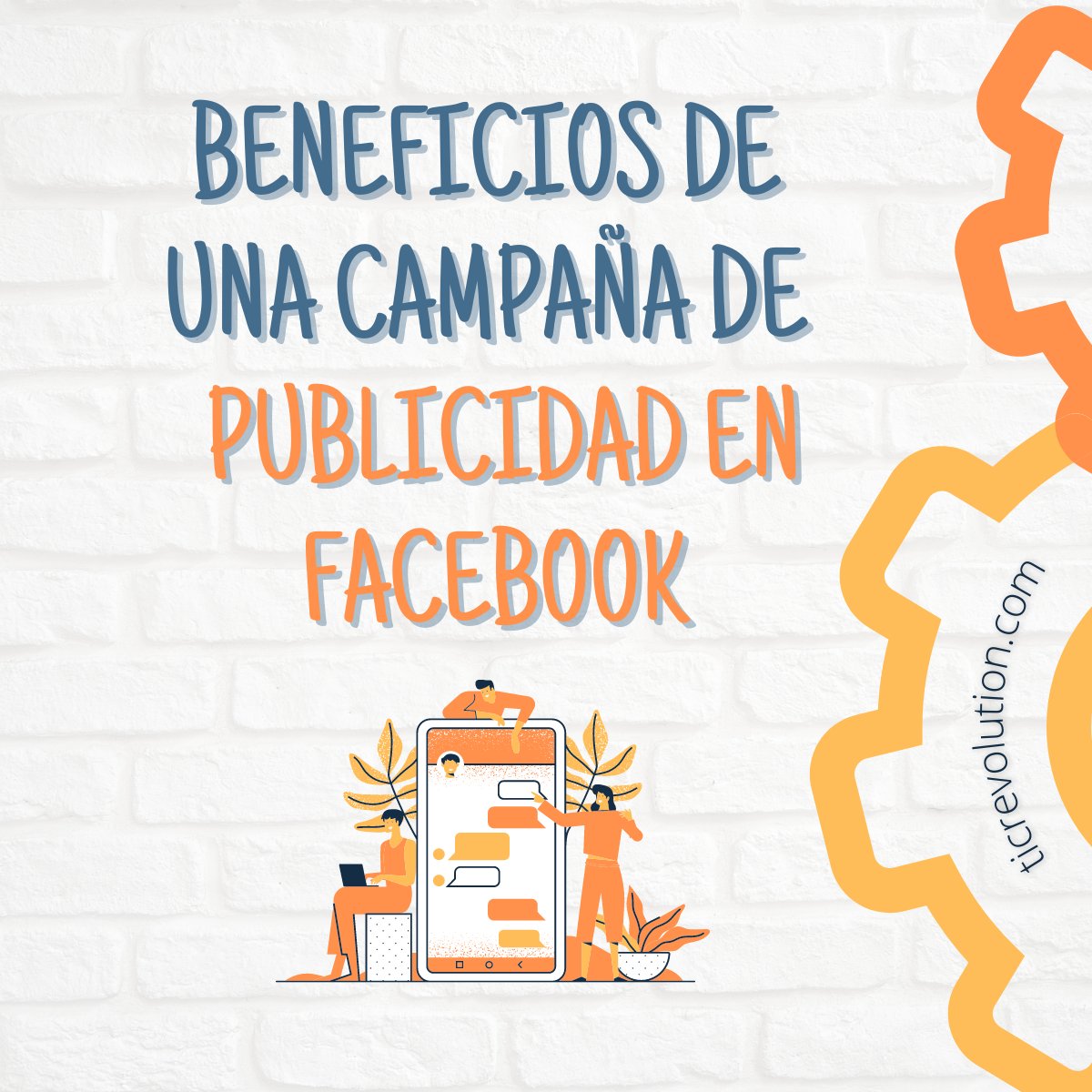 🚀 #TicRevolution | 𝗣𝘂𝗯𝗹𝗶𝗰𝗶𝗱𝗮𝗱 𝗲𝗻 𝗙𝗮𝗰𝗲𝗯𝗼𝗼𝗸⁣
E𝘀 𝘂𝗻𝗮 𝗿𝗲𝗱 𝘀𝗼𝗰𝗶𝗮𝗹 𝗰𝗼𝗻 𝘂𝗻 𝗴𝗿𝗮𝗻 𝗻𝘂́𝗺𝗲𝗿𝗼 𝗱𝗲 𝘂𝘀𝘂𝗮𝗿𝗶𝗼𝘀. El sistema de anuncios de #Facebook permite personalizar muchos aspectos diferentes para crear la mejor campaña SEM