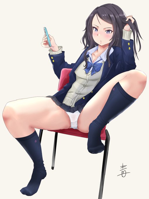 だらしなハイソックスギャルちゃん 