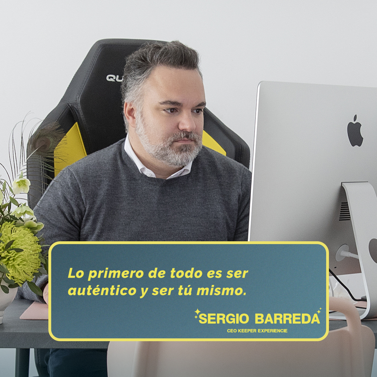 Rastreator's tweet photo. Uno de nuestros #InspiradoresbyRastreator, @sergiobarreda, nos contó que la clave del éxito para él es ¡no dejar de ser uno mismo!💡❤️

#Rastreator #inspiracion https://t.co/TBnOceLhnz