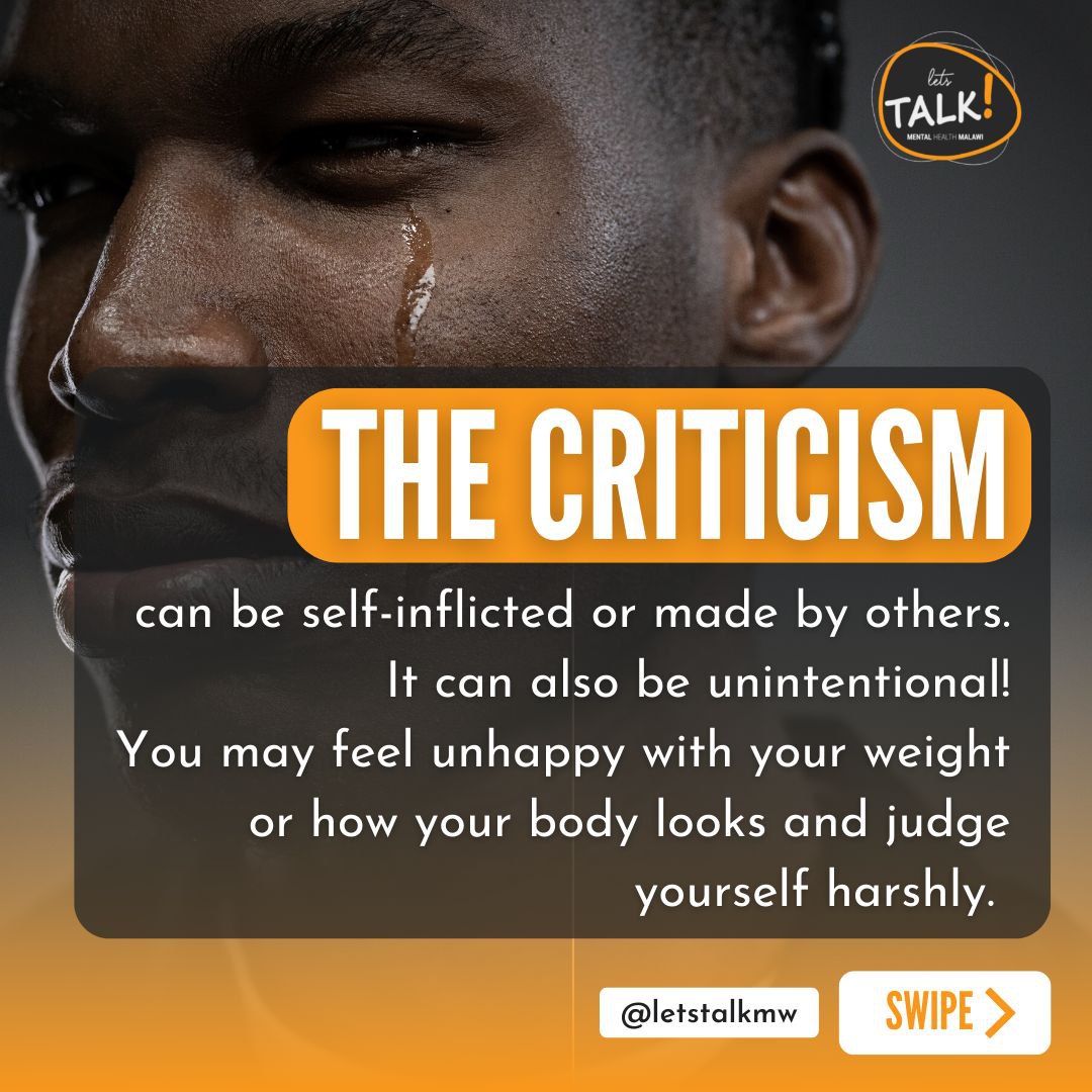 lets_talk_mw's tweet photo. Hey everyone!

Let's Talk Mental Health Malawi is back as we end this month of August with the topic 'Body Shaming'.

Follow us @letstalkmw

Creative design by @fortune_brands

#bodyshaming #bodypositivity #bodypositive #selflove #loveyourself #stopbodyshaming #loveyourbody https://t.co/N4ogElsNk9