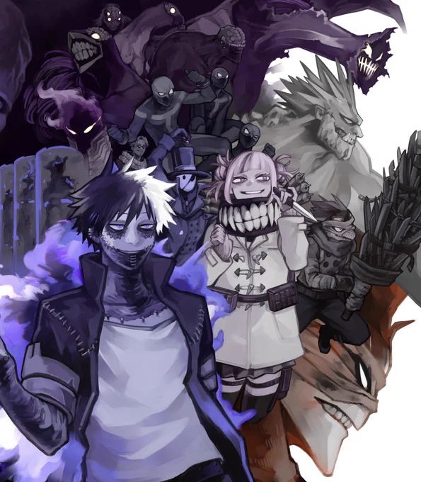 敵連合#僕のヒーローアカデミア #MHA 