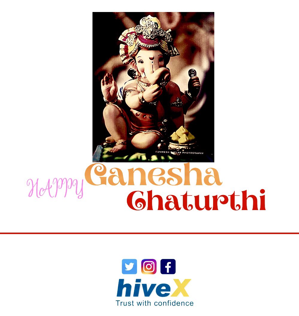HiveXindia's tweet photo. Wishing you all a very happy &amp; auspicious Ganesh Chaturthi ❤️

#HappyGaneshChaturthi #hiveX #hiveXindia #GaneshaChaturthi https://t.co/NECaYJLyVc