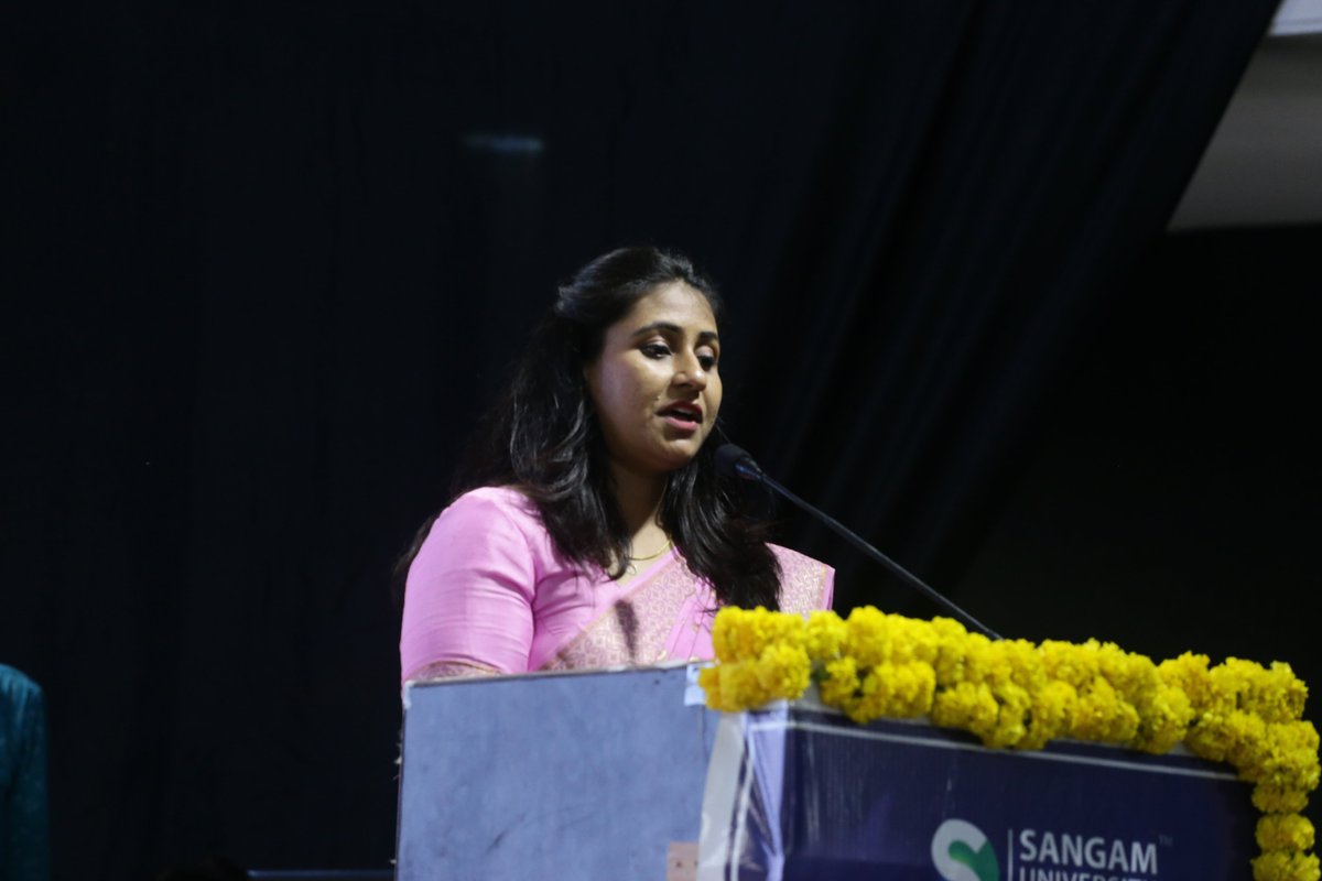 Sangam_Univ's tweet photo. As expected, The Mega #OrientationProgram was a huge hit!
We paved the way for #NewBeginnings by welcoming the newest members of our family with open arms as the celebrations went about with great gusto.
Here's a glimpse of our #FreshmenWelcome Ceremony!

#SangamUniversity https://t.co/OyhvMYYT69